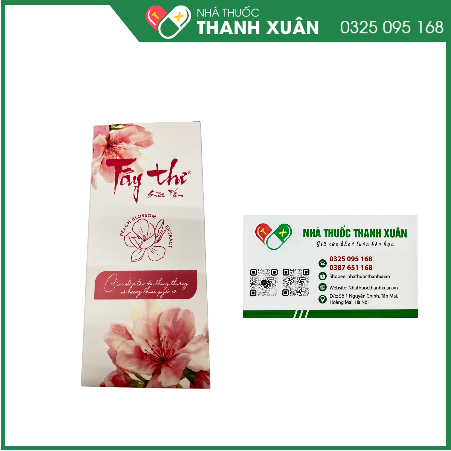 Sữa tắm Tây Thi - Giúp làm sạch, làm thông thoáng da